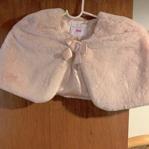 Children’s Place Girls Faux Fur Cape